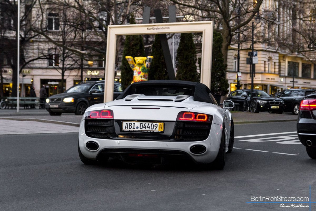 Audi R8 V10 Spyder spotted in Berlin — BerlinRichStreets